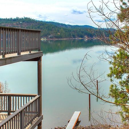 Hotel Beautiful Lake Coeur D'Alene Cabin On The Bay Mica Exterior foto