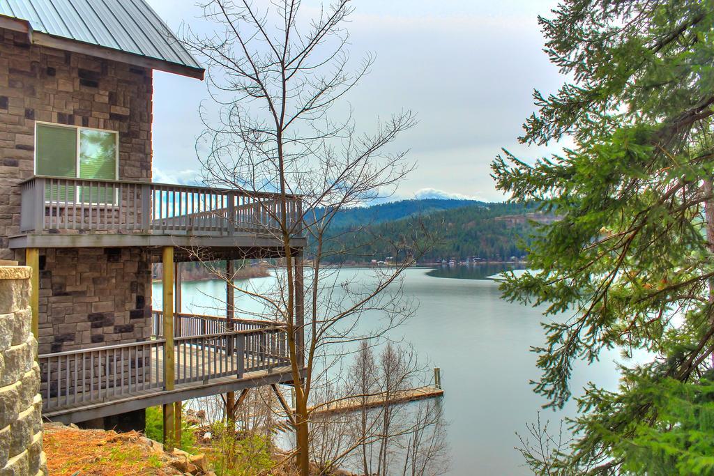 Hotel Beautiful Lake Coeur D'Alene Cabin On The Bay Mica Exterior foto